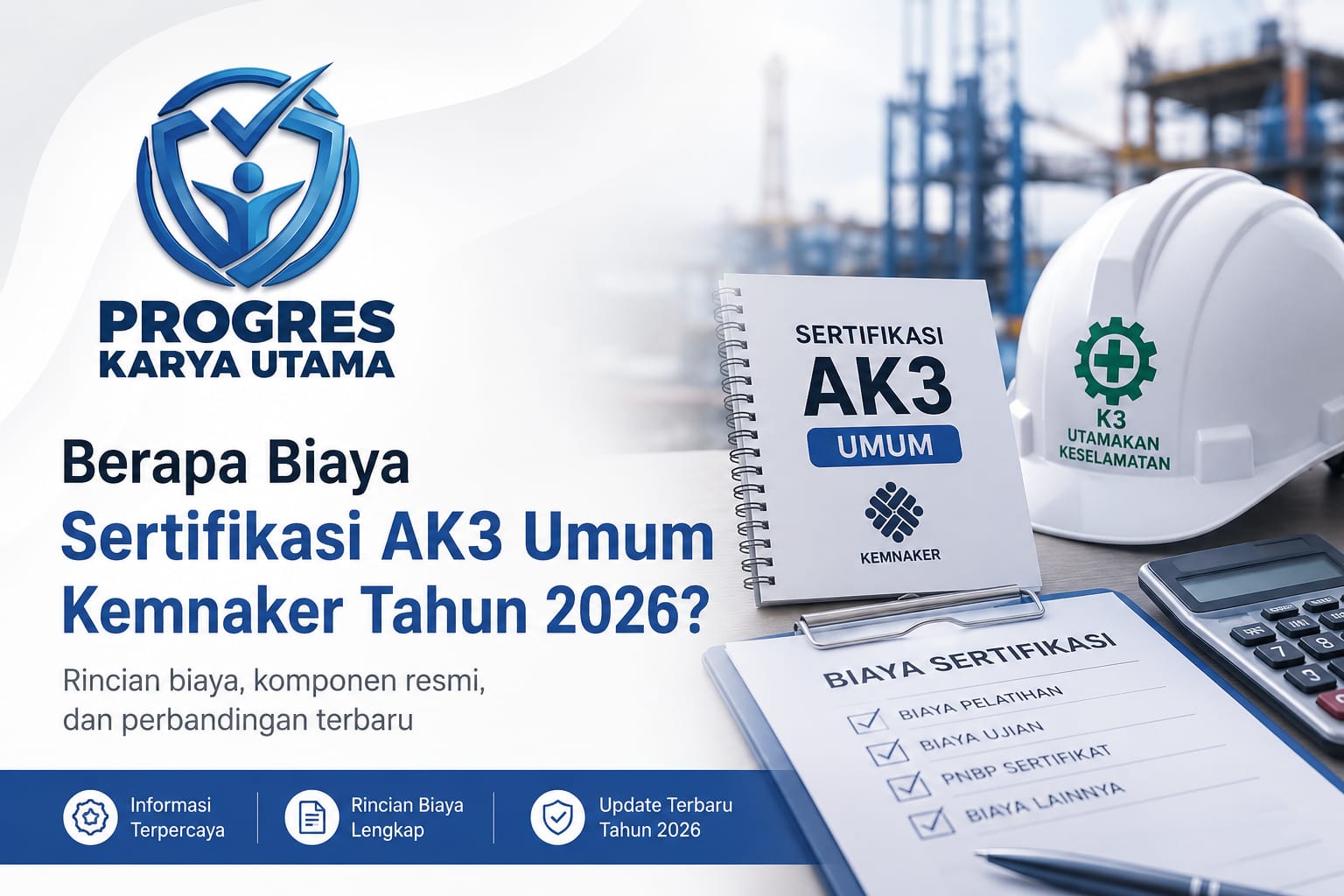Berapa Biaya Sertifikasi AK3 Umum Kemnaker Tahun 2026?
