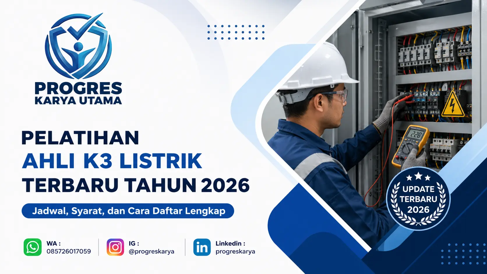 Biaya Pelatihan Ahli K3 Listrik Terbaru Tahun 2026: Jadwal, Syarat, dan Cara Daftar