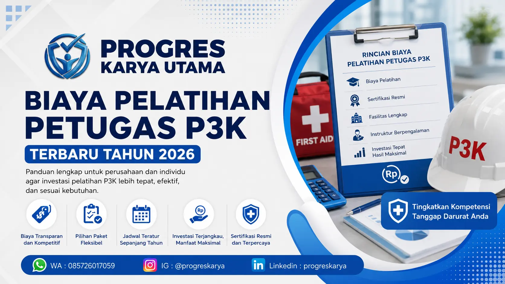 Biaya Pelatihan Petugas P3K Terbaru Tahun 2026: Panduan Lengkap untuk Perusahaan dan Individu