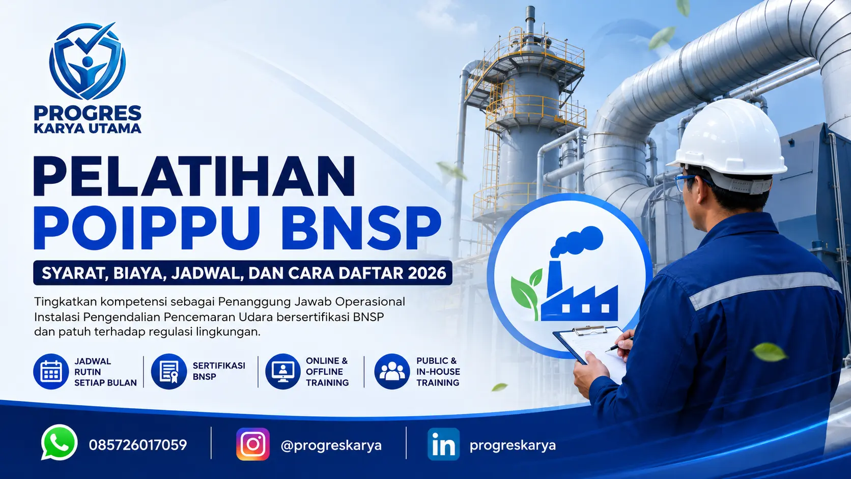 Jadwal Pelatihan POIPPU BNSP Terbaru Tahun 2026