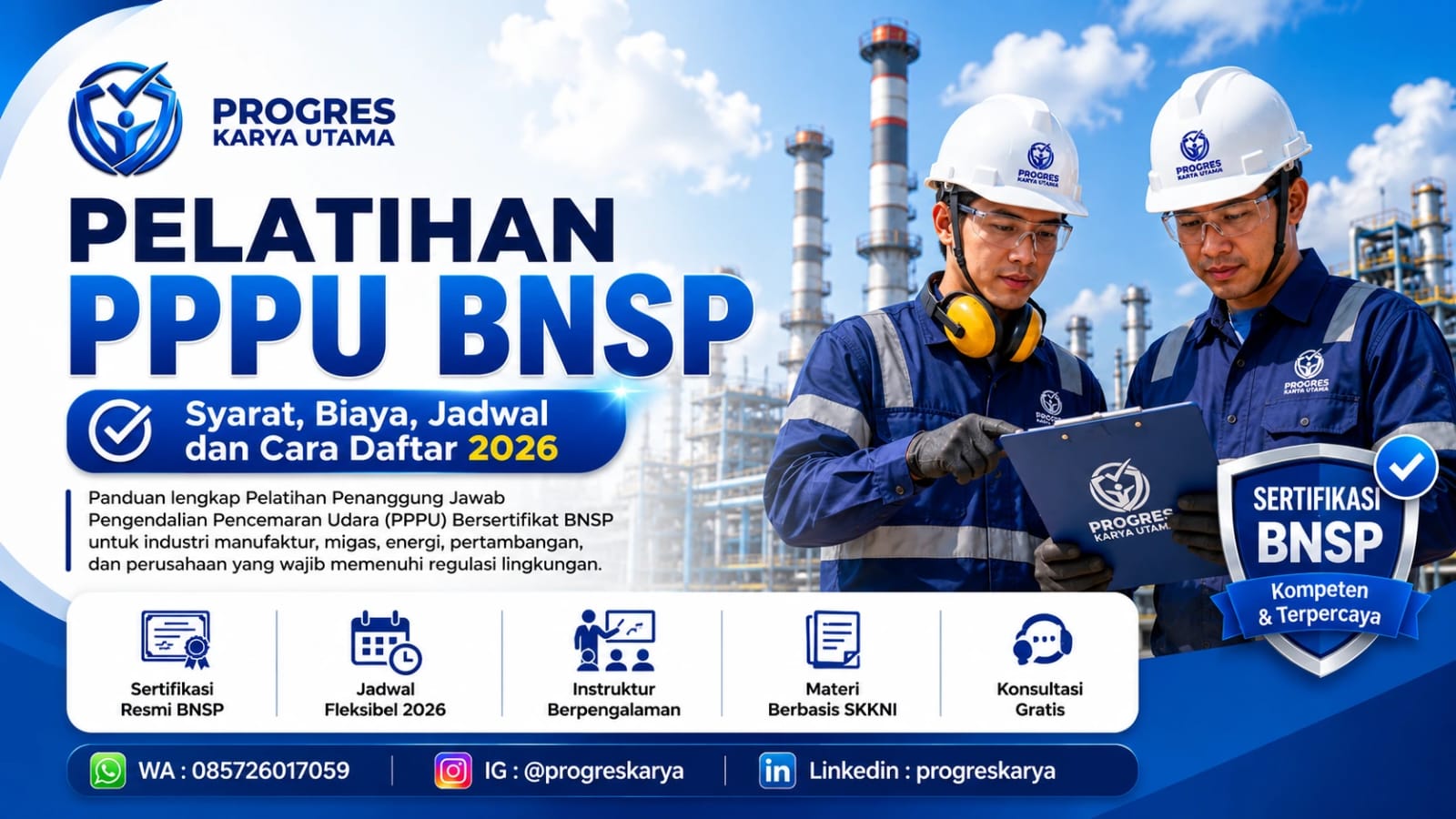 Pelatihan PPPU BNSP: Syarat, Biaya, Jadwal, dan Cara Daftar 2026