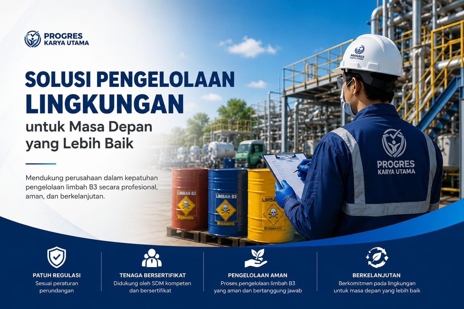 Risiko Perusahaan Tidak Memiliki Petugas Pengelolaan Limbah B3 Bersertifikat