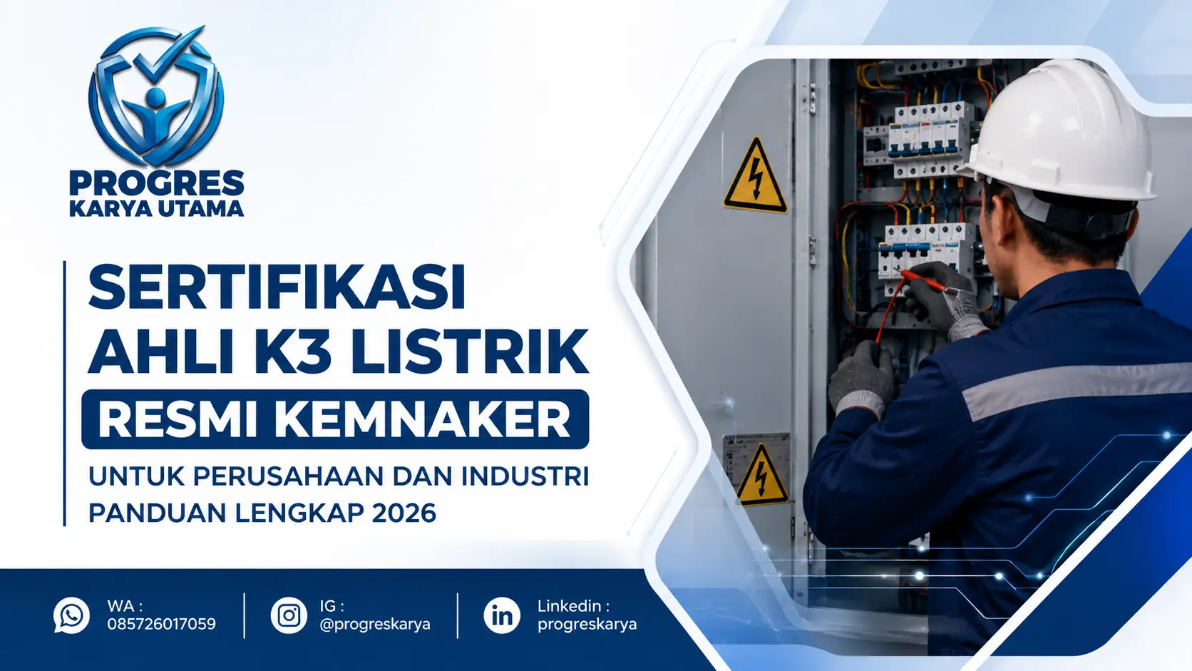 Sertifikasi Ahli K3 Listrik Resmi Kemnaker untuk Perusahaan dan Industri: Panduan Lengkap 2026