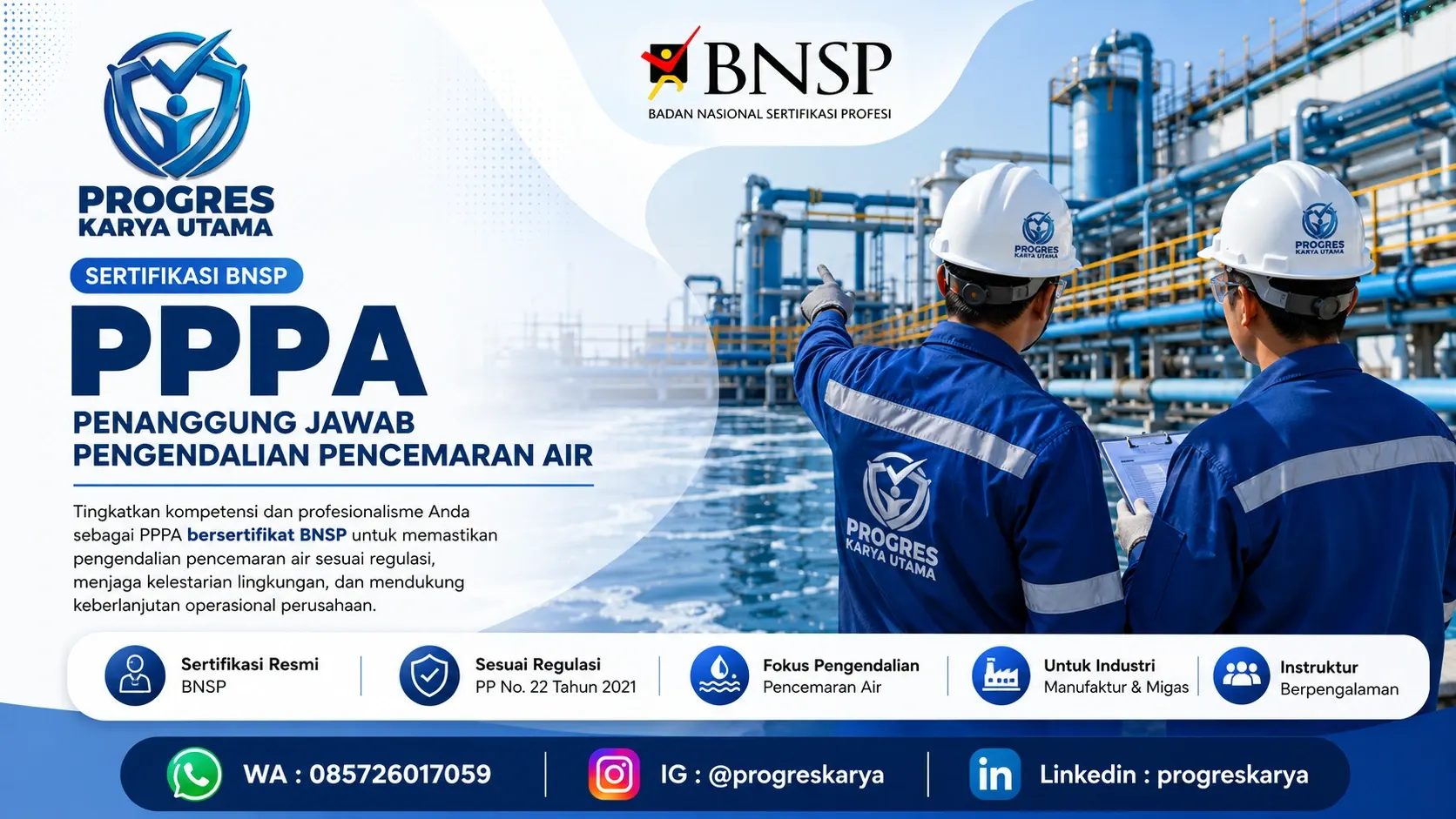 Training PPPA untuk Industri Manufaktur dan Migas