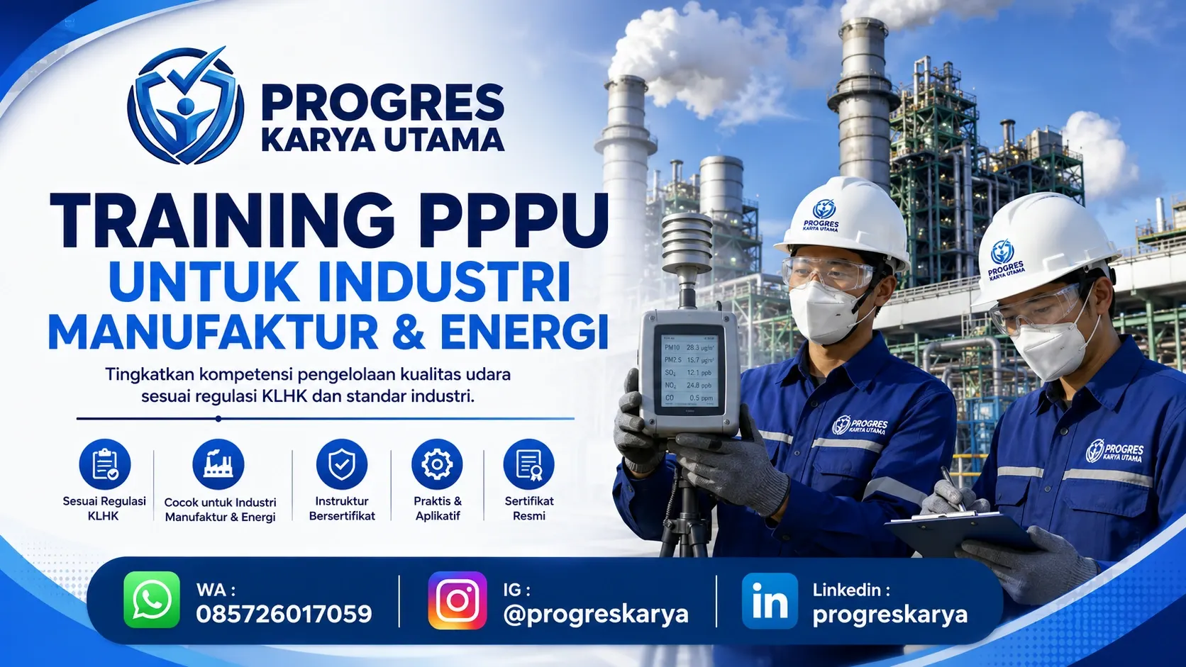 Training PPPU untuk Industri Manufaktur dan Energi
