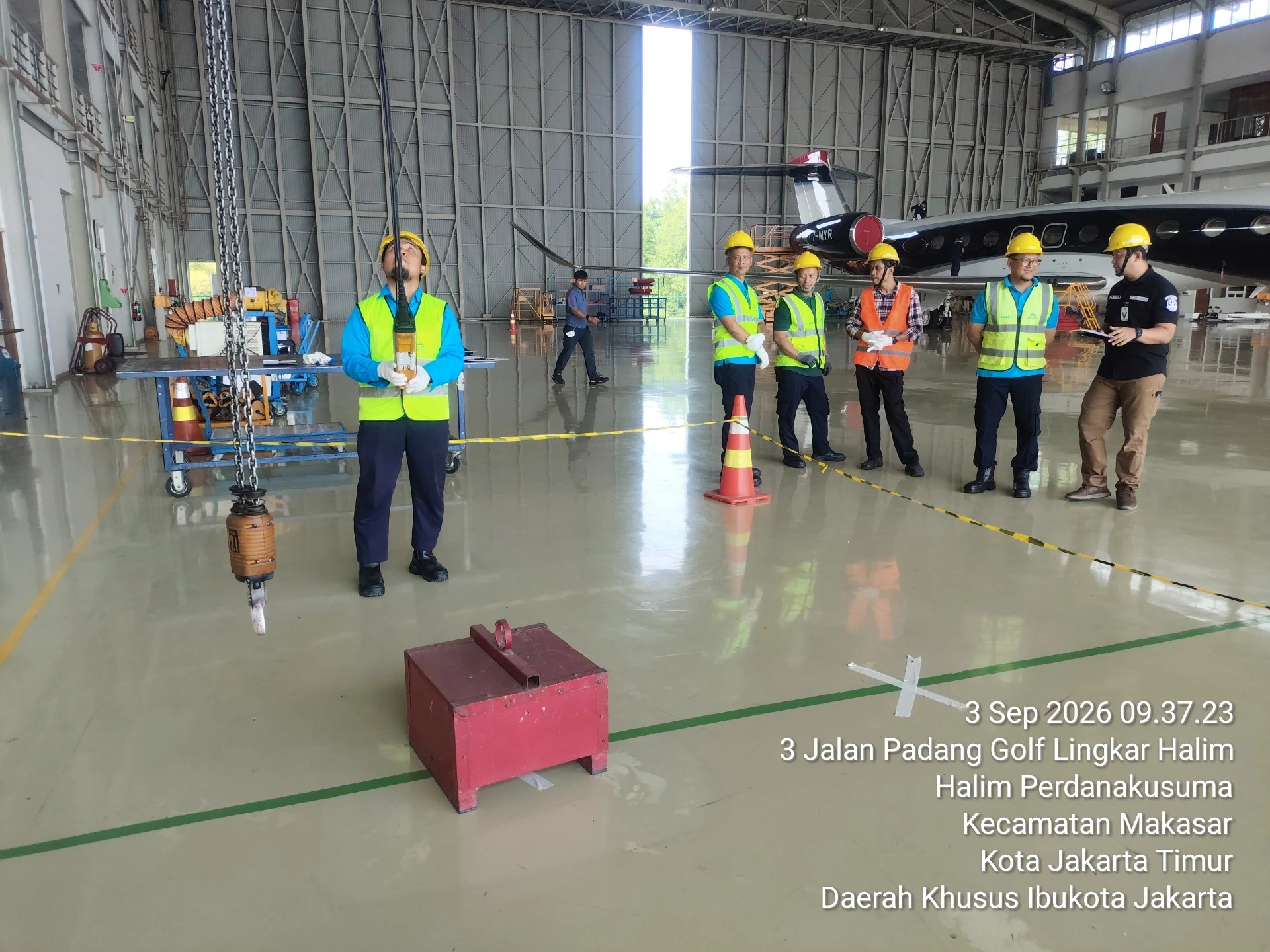 Dokumentasi Sertifikasi Operator Overhead Crane