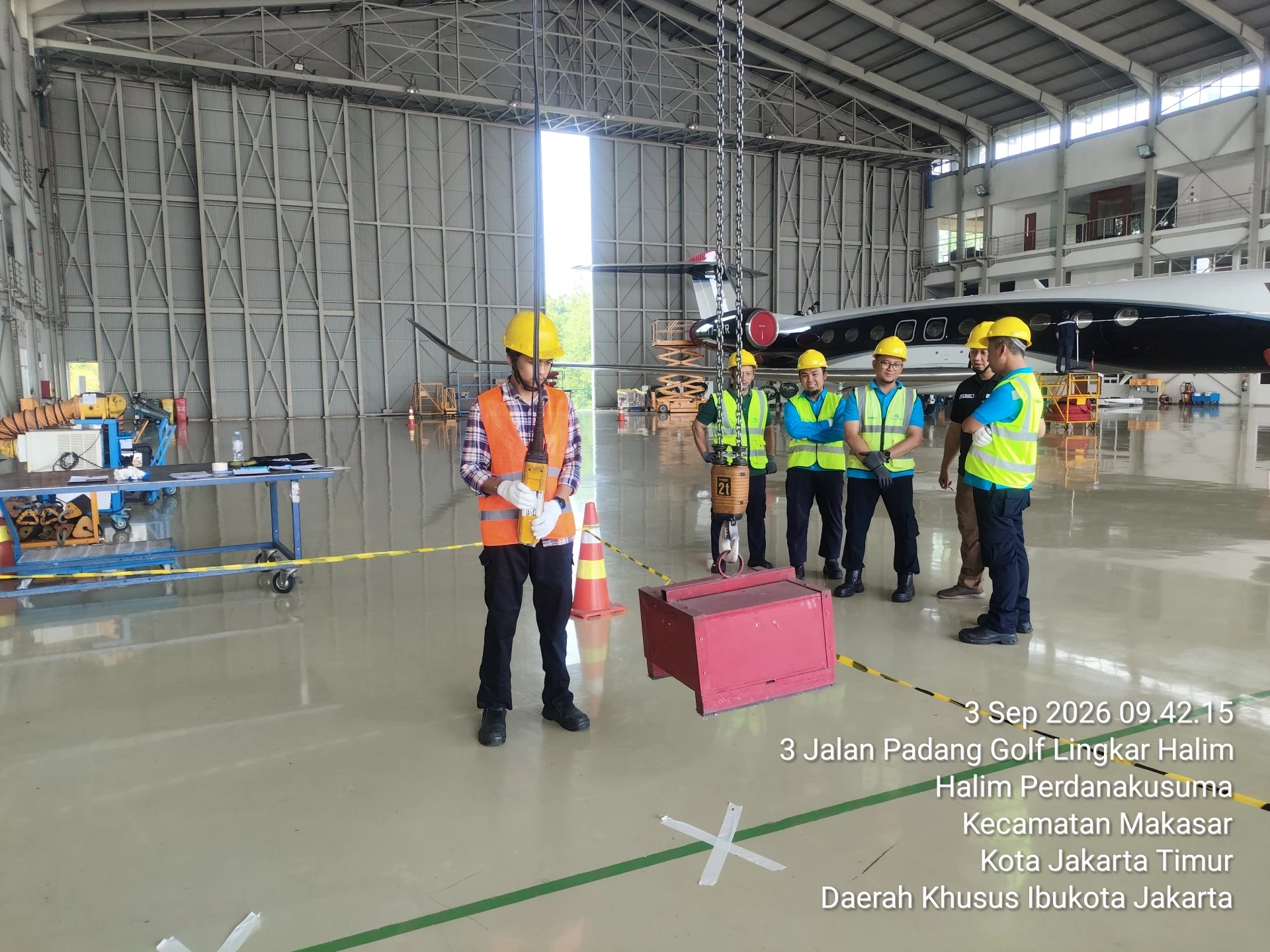 Dokumentasi Sertifikasi Operator Overhead Crane