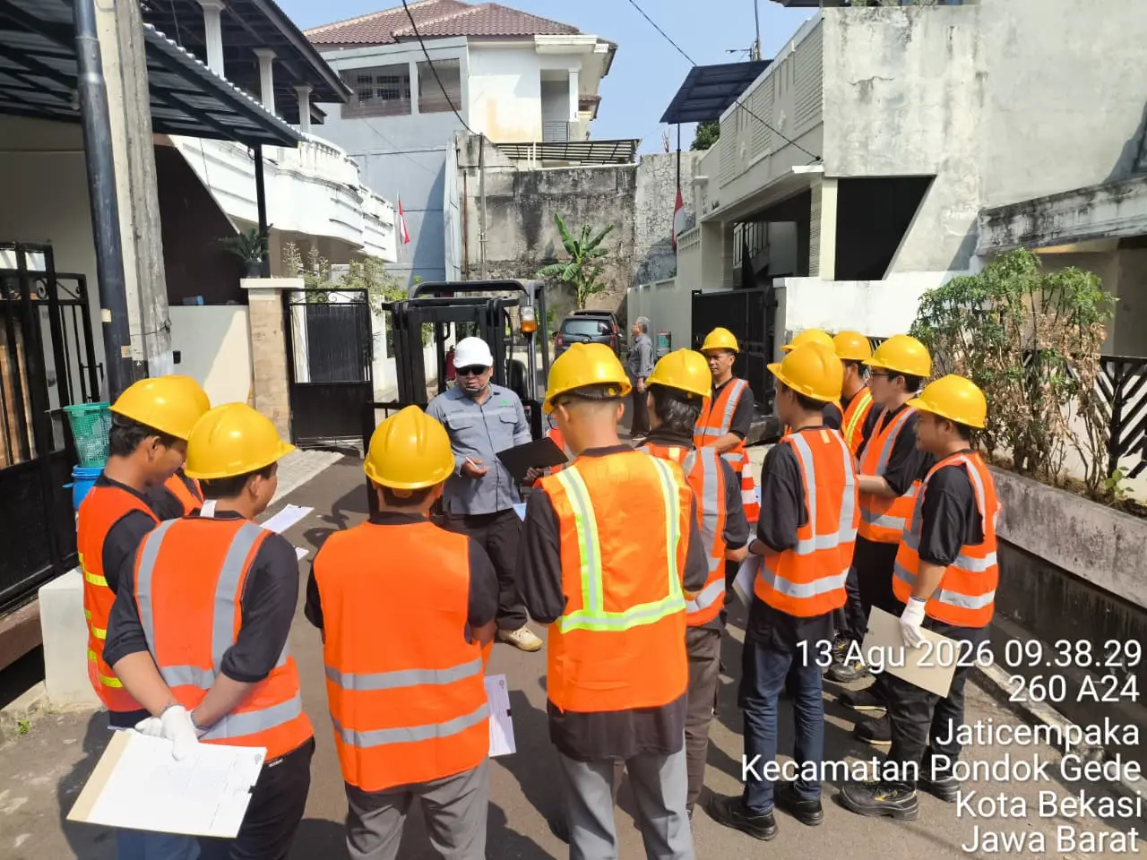 Dokumentasi Sertifikasi Operator Forklift