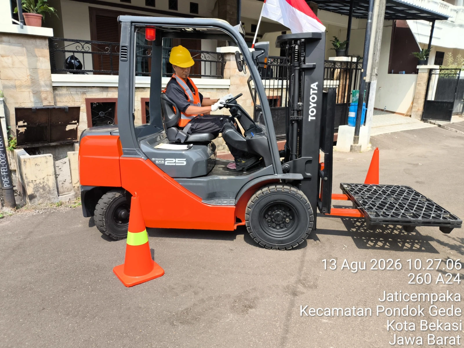 Dokumentasi Sertifikasi Operator Forklift