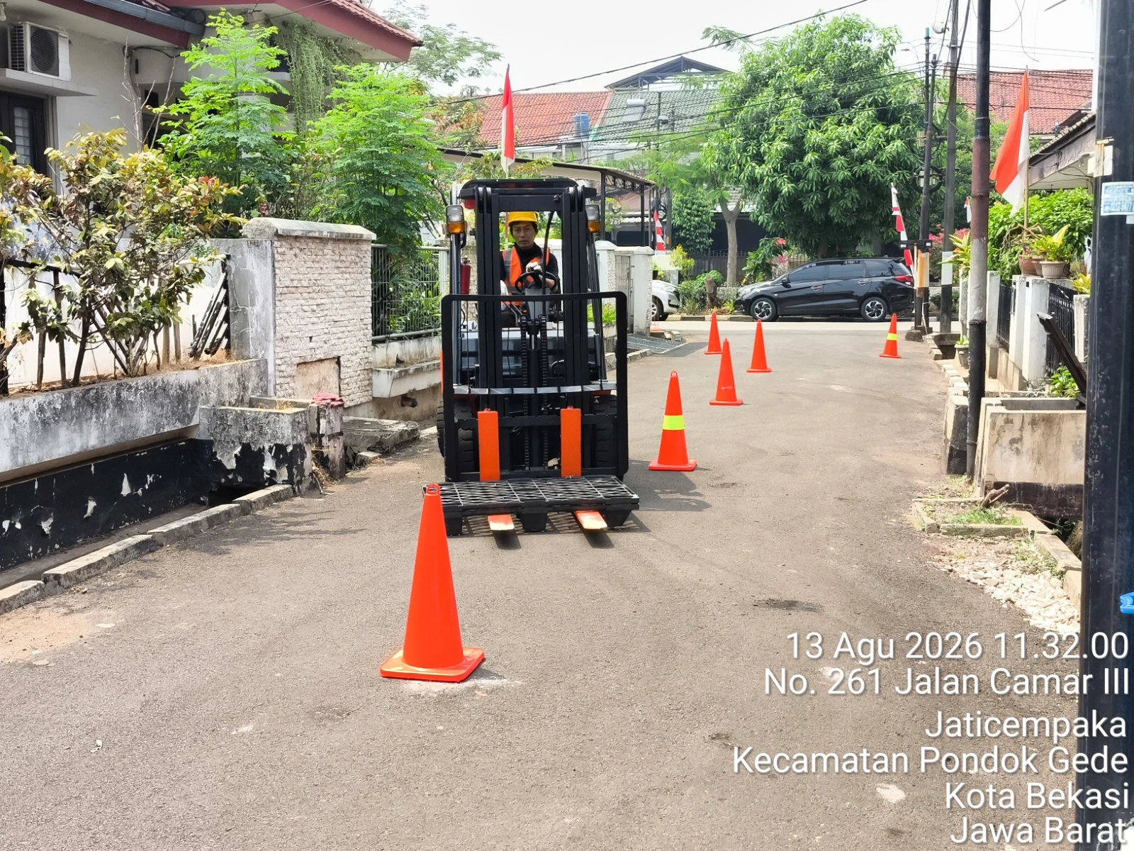 Dokumentasi Sertifikasi Operator Forklift