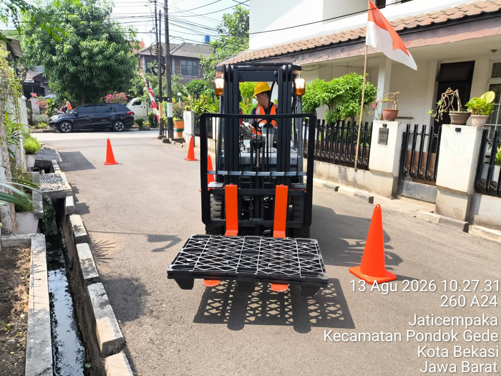Dokumentasi Sertifikasi Operator Forklift