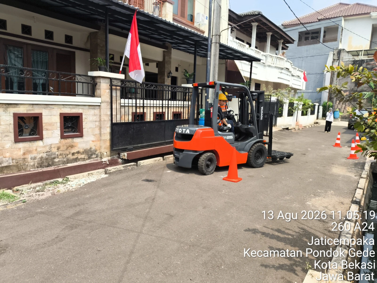 Dokumentasi Sertifikasi Operator Forklift