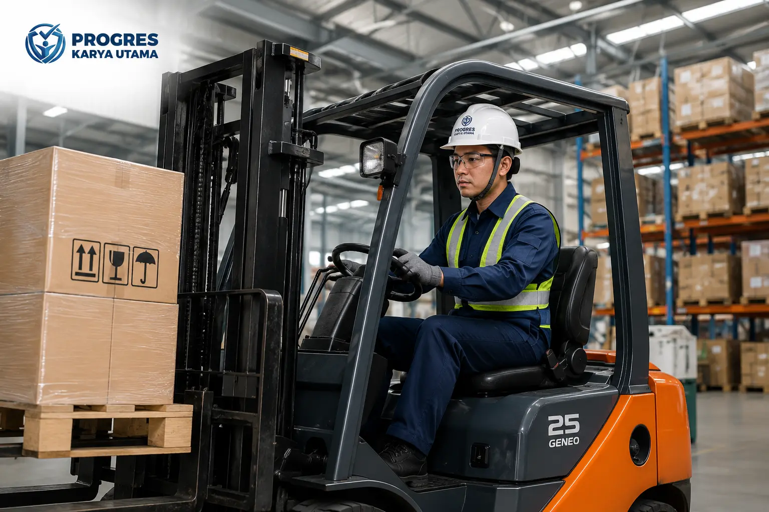 Pelatihan & Sertifikasi SIO Forklift Kemnaker RI